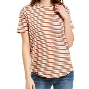 Madewell Cotton Crewneck Tee Shirt Cordiba Striped XXS